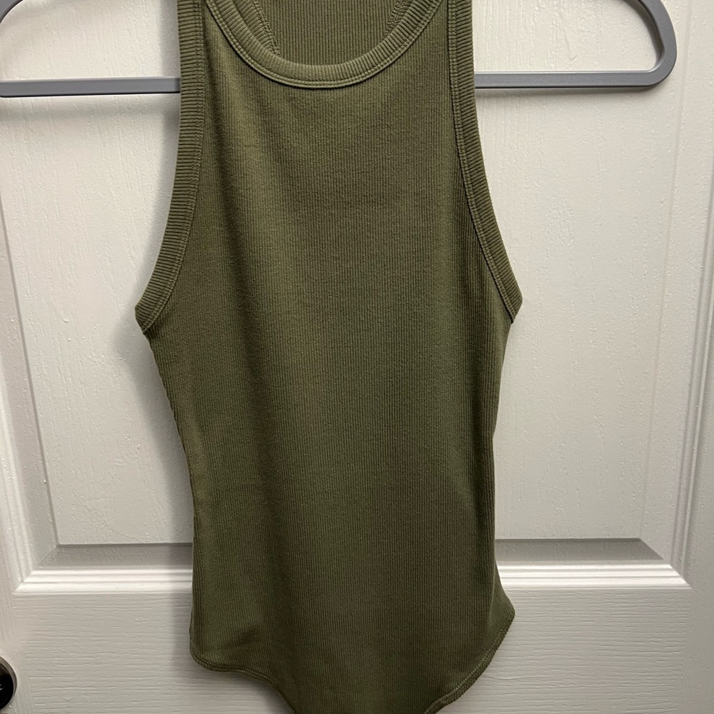 Abercrombie Olive Green Bodysuit XS